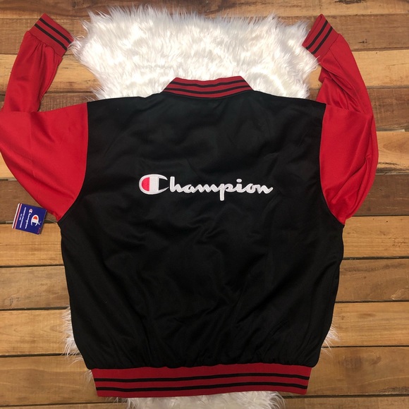 NWT Champion Men’s Varsity Track Jacket - Picture 2 of 6